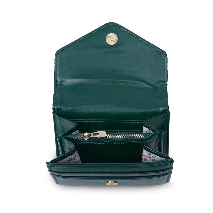 Islander Harris Tweed Small Clasp Clutch Purse 'Black Watch Tartan' - The Celtic Gift Store - Handbags