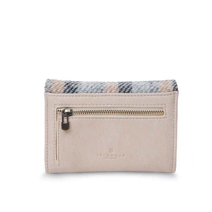 Islander Harris Tweed Small Clasp Clutch Purse 'Islander Tartan' - The Celtic Gift Store - Handbags