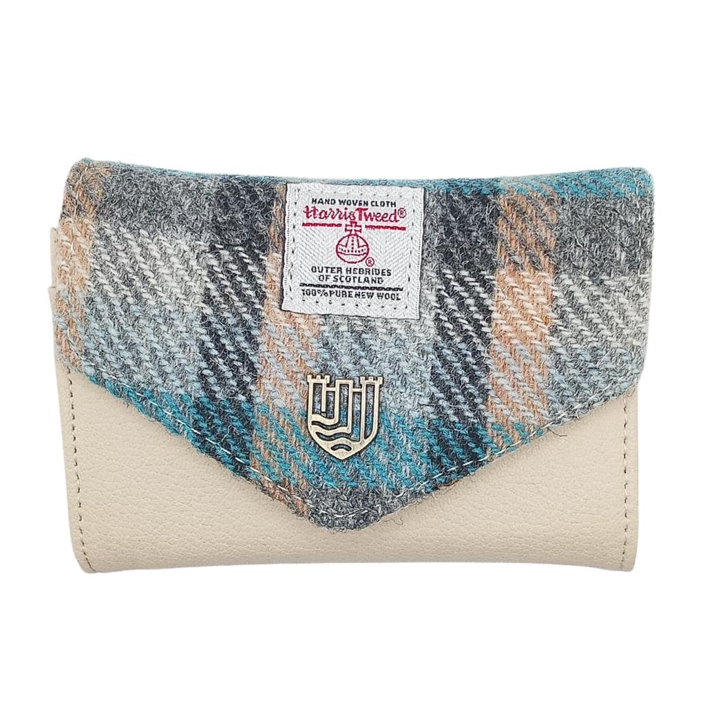 Islander Harris Tweed Small Clasp Clutch Purse 'Islander Tartan'