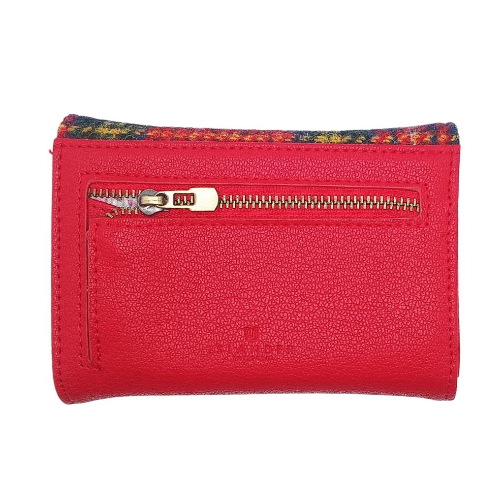 Islander Harris Tweed Small Clasp Clutch Purse 'Royal Stewart'