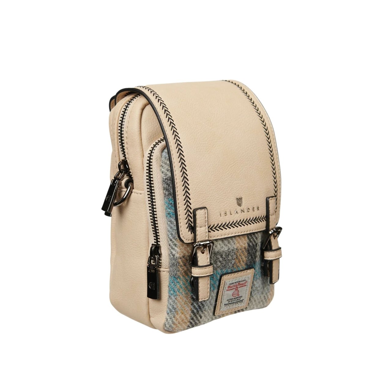 Islander Harris Tweed The Baby Jura Crossbody Bag 'Islander Tartan'