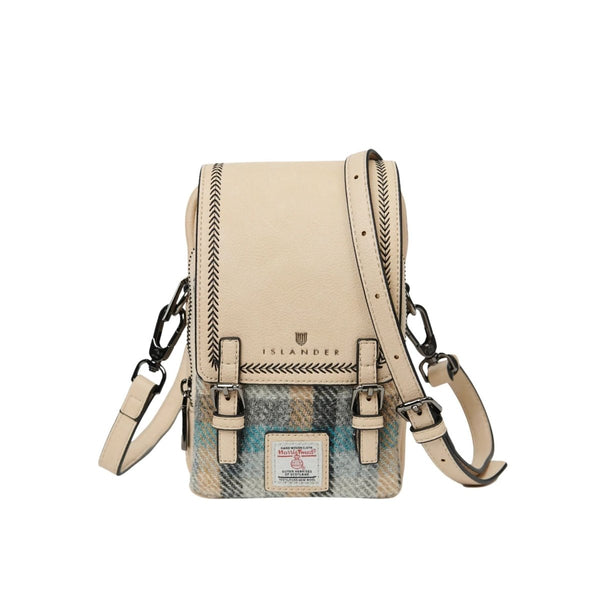 Islander Harris Tweed The Baby Jura Crossbody Bag 'Islander Tartan'