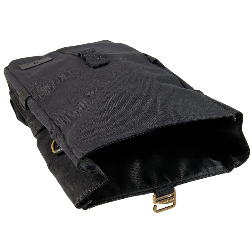 Islander Harris Tweed The Canvas Lunch Bag - Black Herringbone