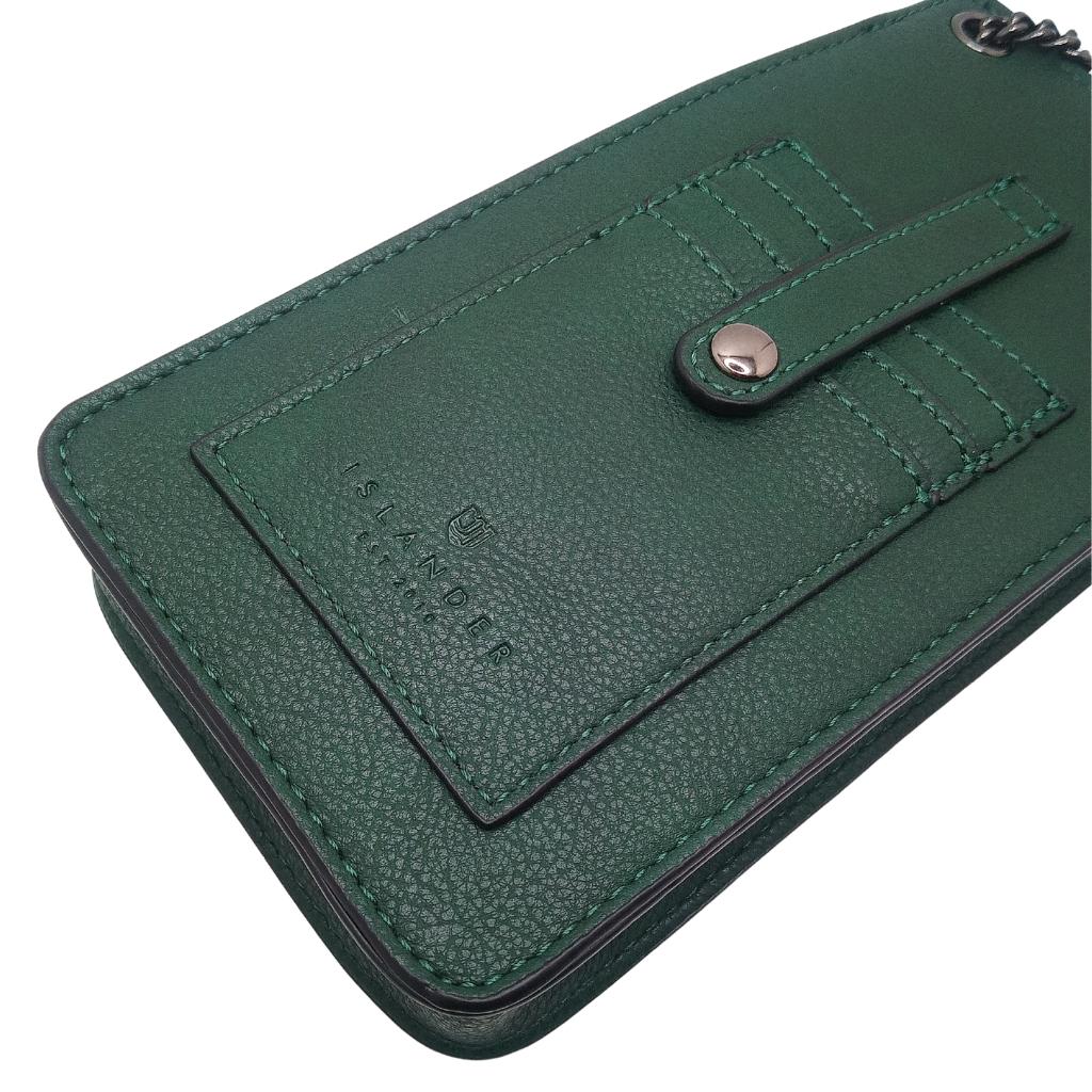 Islander Harris Tweed The Phone Tote 'Black Watch Tartan'