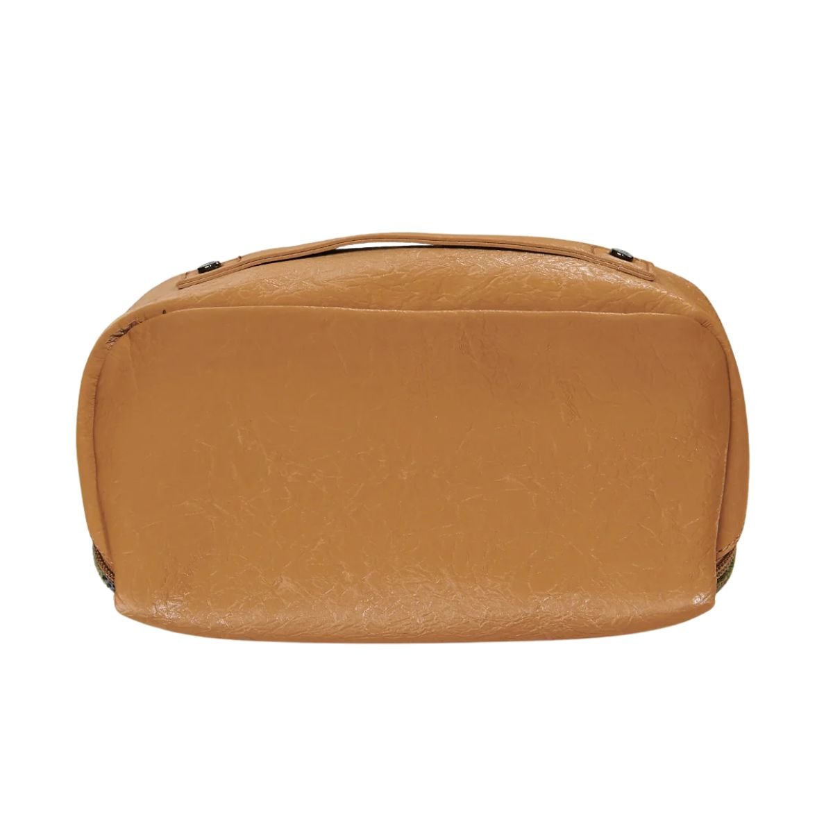 Islander Harris Tweed Toiletry Bag 'Chestnut and Blue Tartan'