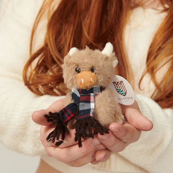 Islander's Angus the Highland Cow Keyring - The Celtic Gift Store - Keychains
