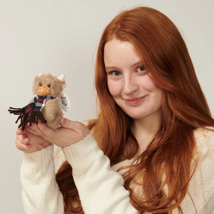 Islander's Angus the Highland Cow Keyring - The Celtic Gift Store - Keychains