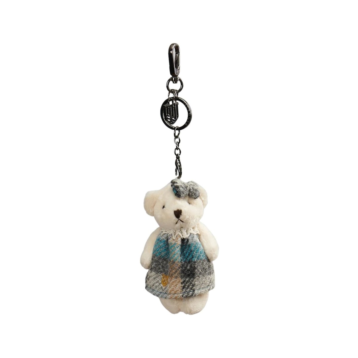 Islander's Tartan Dress Teddy Bear Keychains