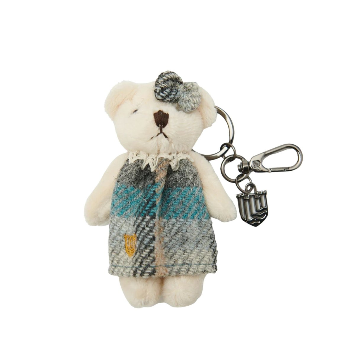 Islander's Tartan Dress Teddy Bear Keychains