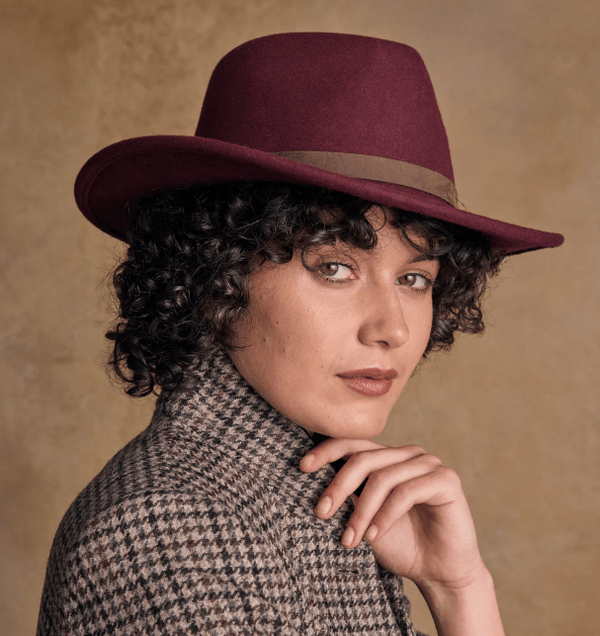 Jack Murphy Boston Hat - Burgundy - The Celtic Gift Store - Hats