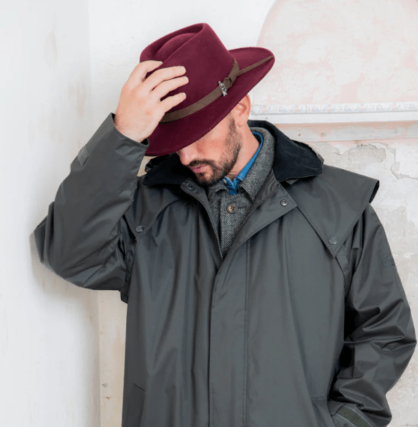 Jack Murphy Boston Hat - Burgundy - The Celtic Gift Store - Hats