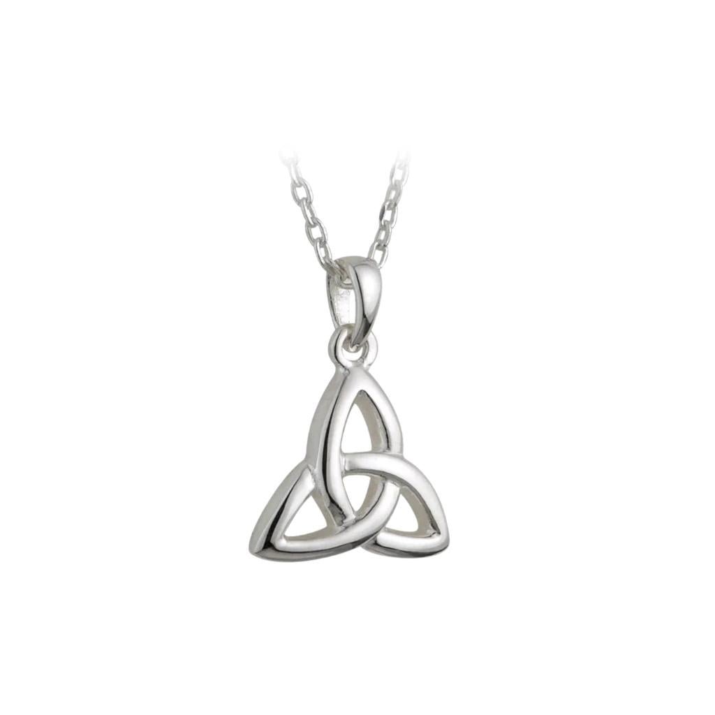 Kid's Sterling Silver Trinity Knot Necklace