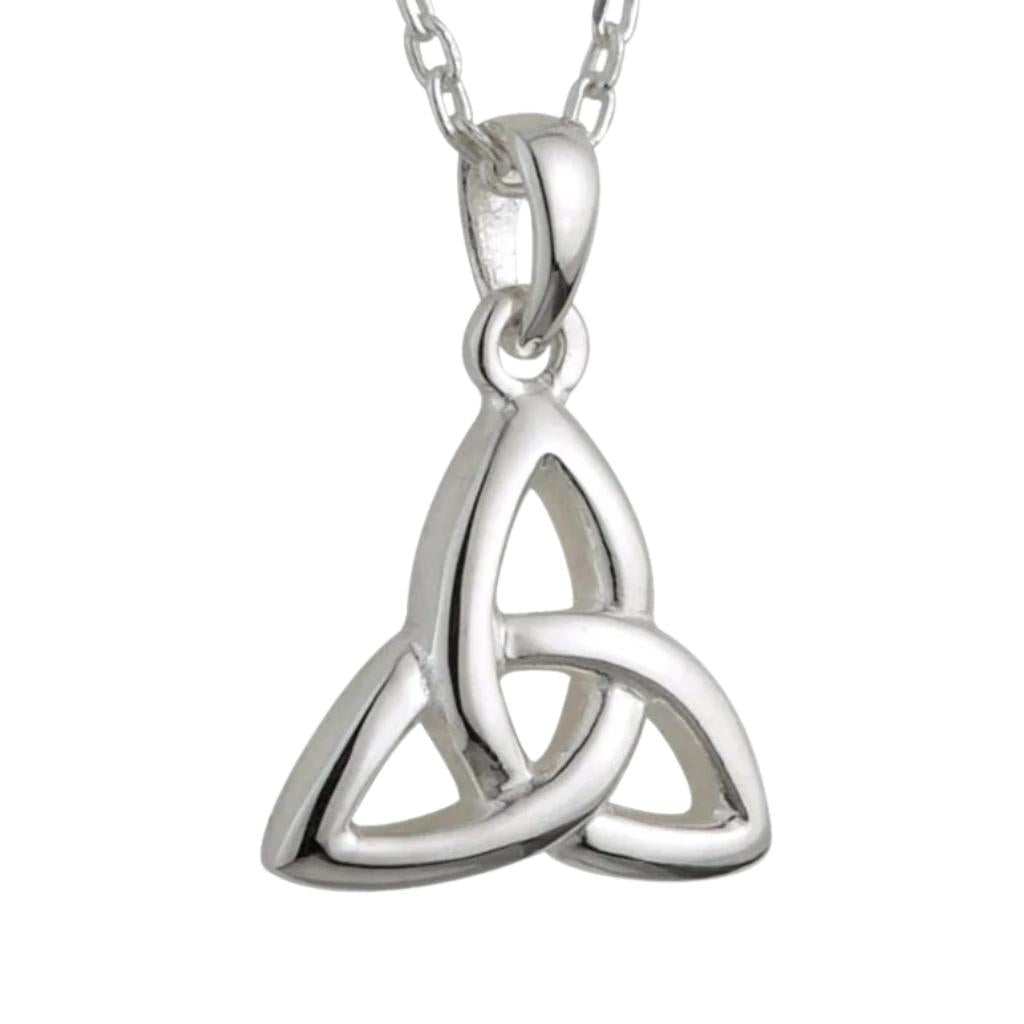 Kid's Sterling Silver Trinity Knot Necklace