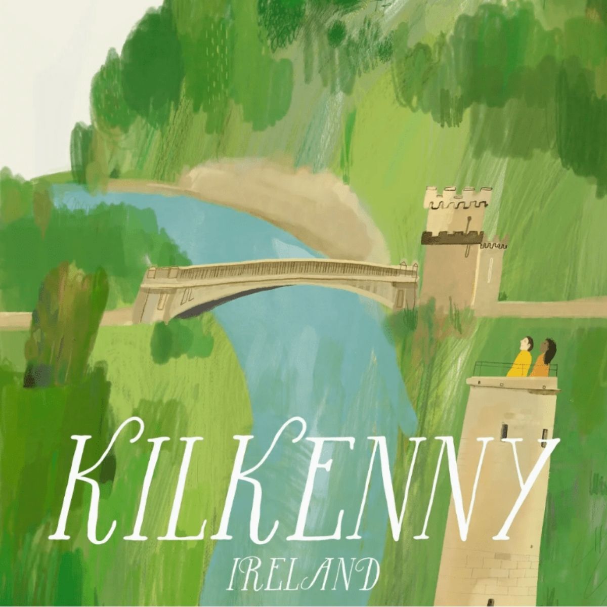 Kilkenny by Conor Langton - Hand Signed Print