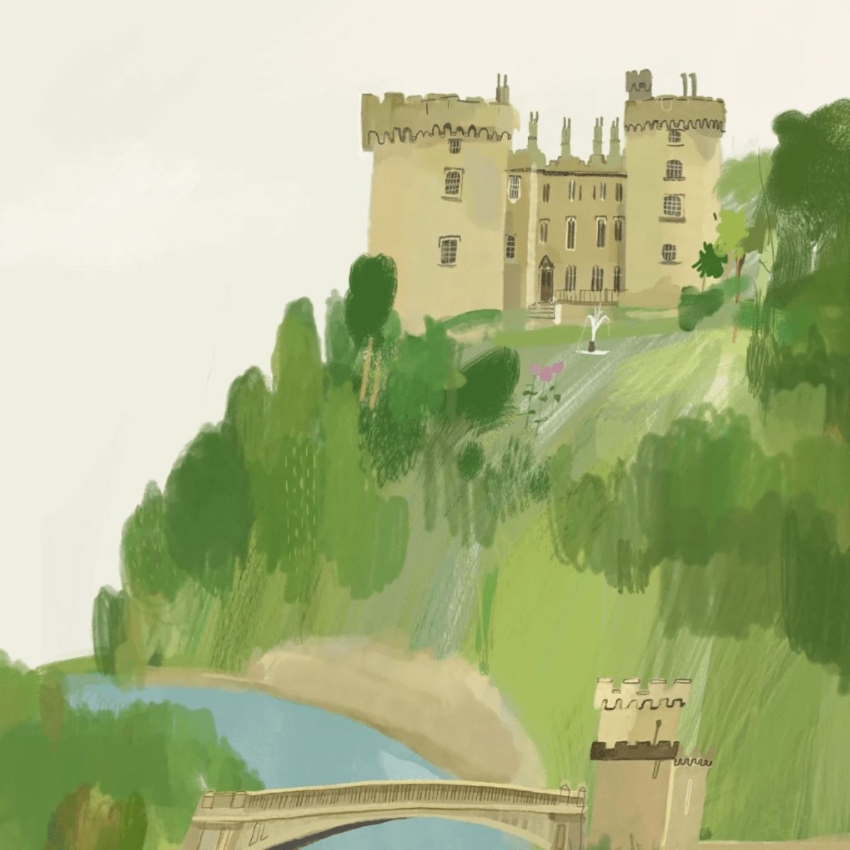 Kilkenny by Conor Langton - Hand Signed Print