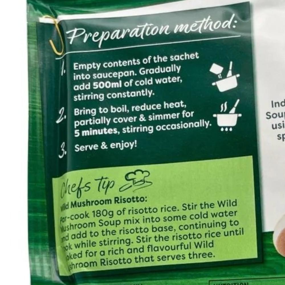 Knorr Gourmet Wild Mushroom Soup Mix