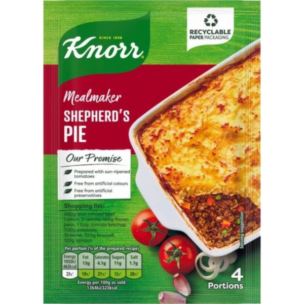 Knorr's Shepherd's Pie Mix - 42g - The Celtic Gift Store - Food