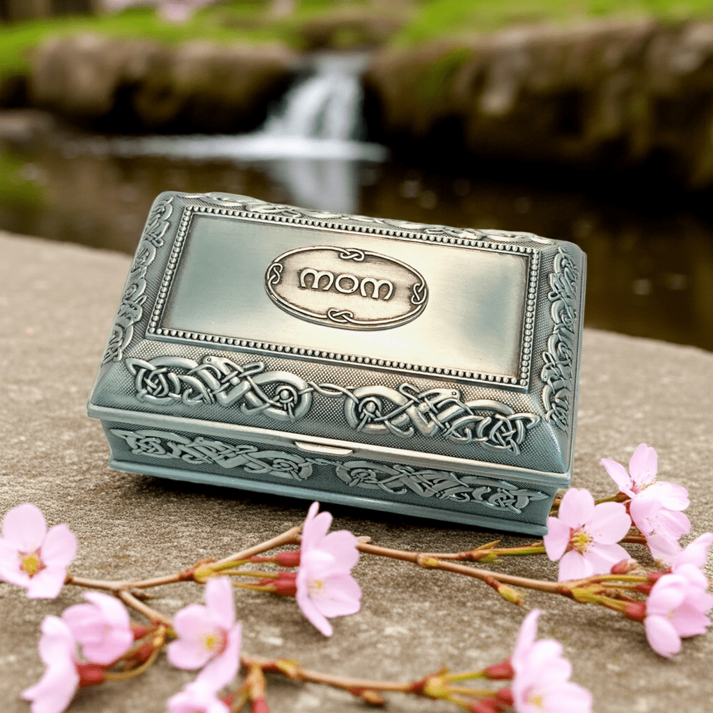 Ladies Jewellery Box Medium - Mom - The Celtic Gift Store - Decor