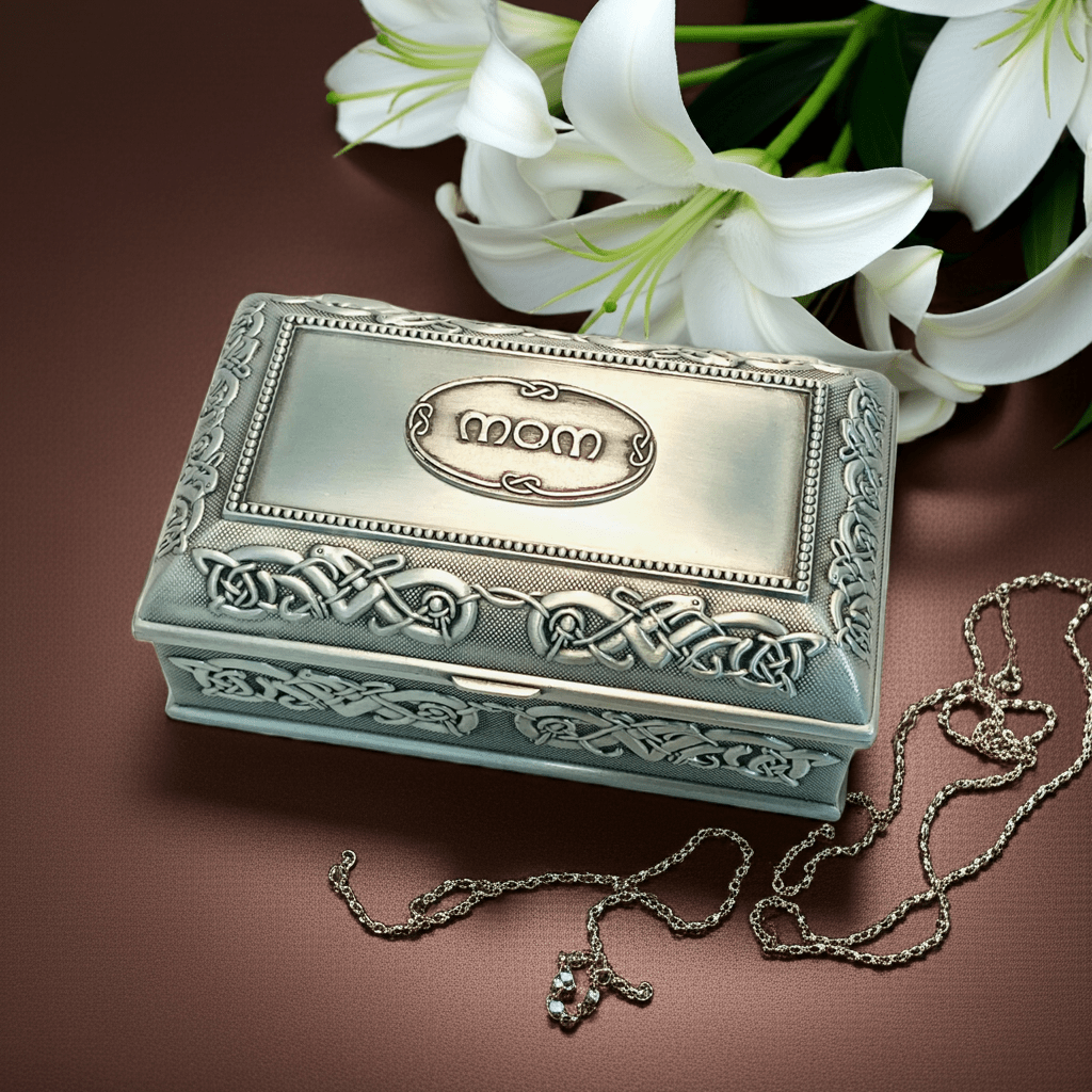 Ladies Jewellery Box Medium - Mom - The Celtic Gift Store - Decor