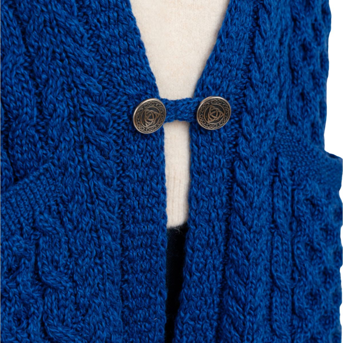 Ladies Merino Wool Pocket Shawl