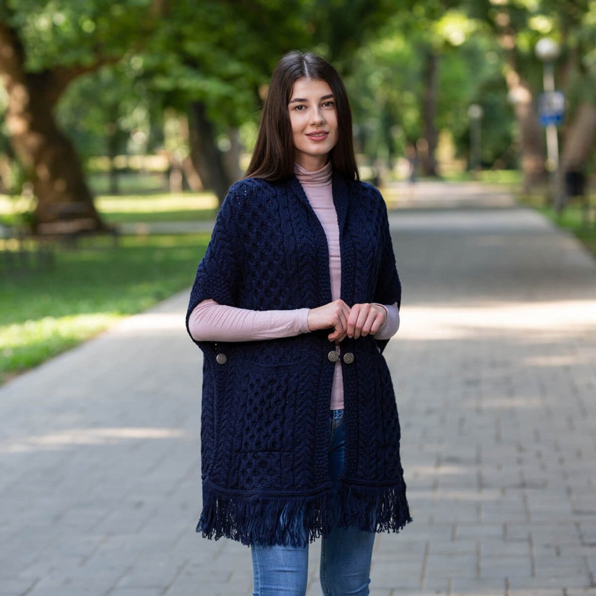 Ladies Pocket Shawl - The Celtic Gift Store - 