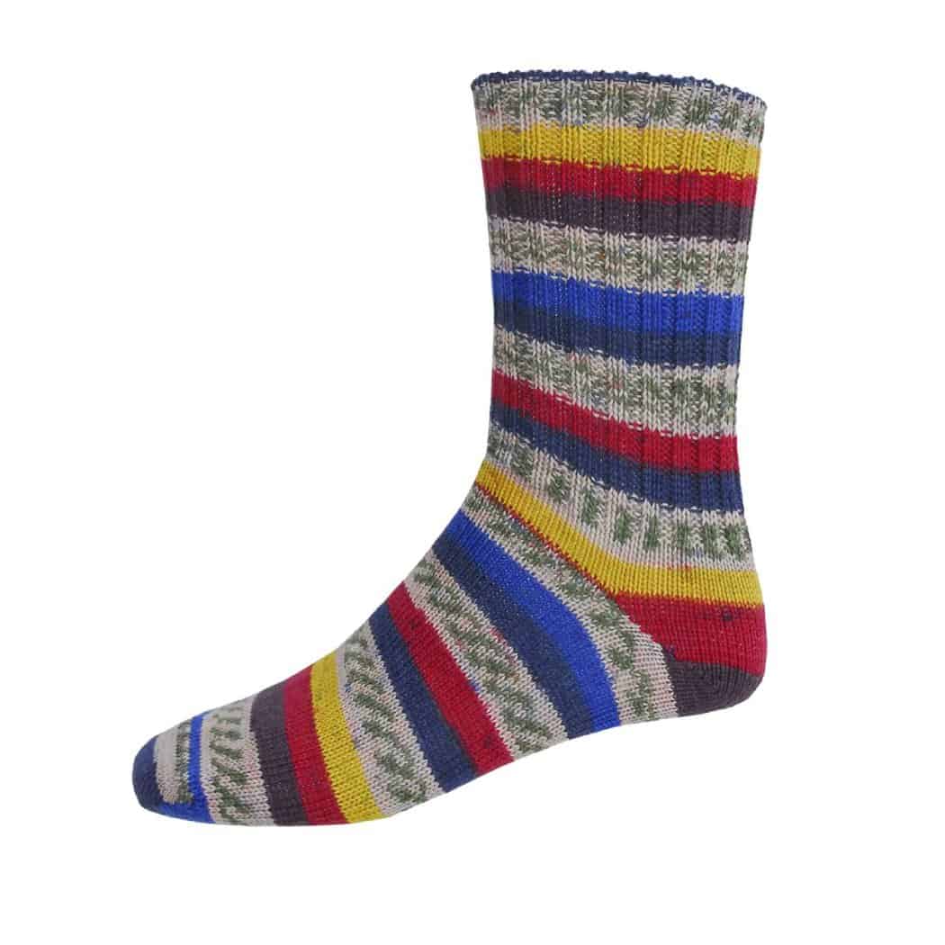 Fair Isle Socks - Lagoon