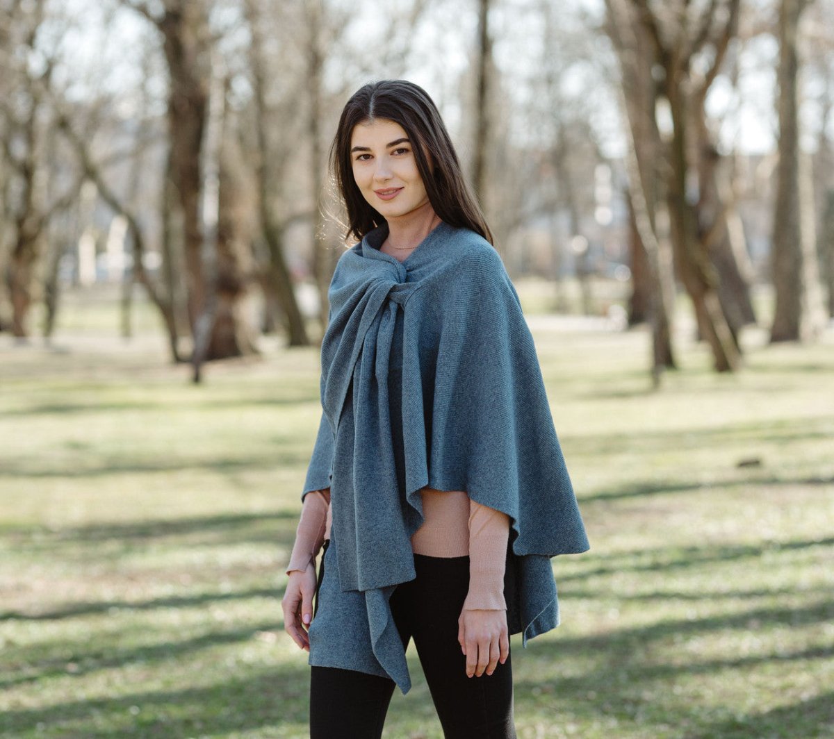 Lambswool Draped Shawl - The Celtic Gift Store - 