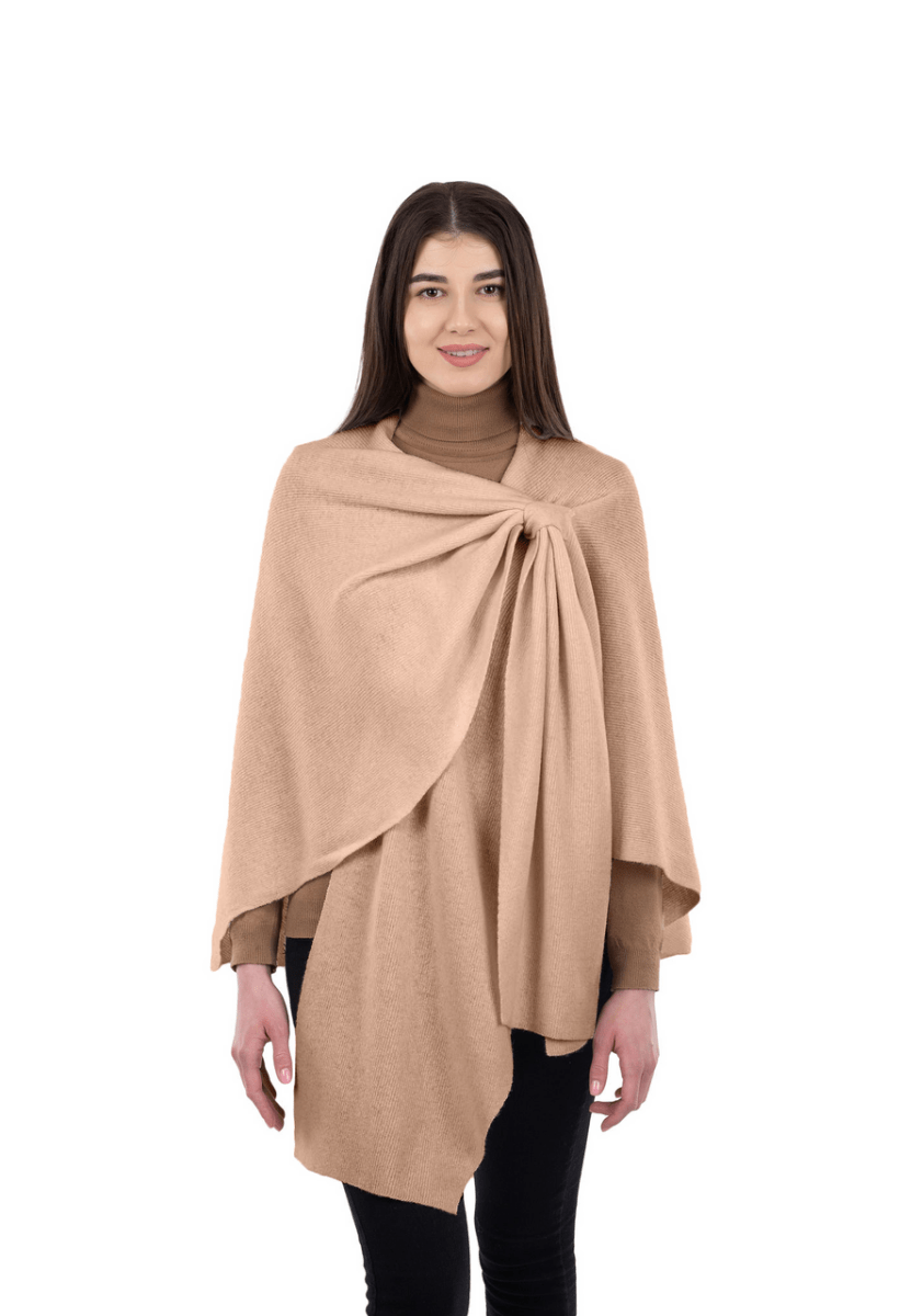 Lambswool Draped Shawl - The Celtic Gift Store - 