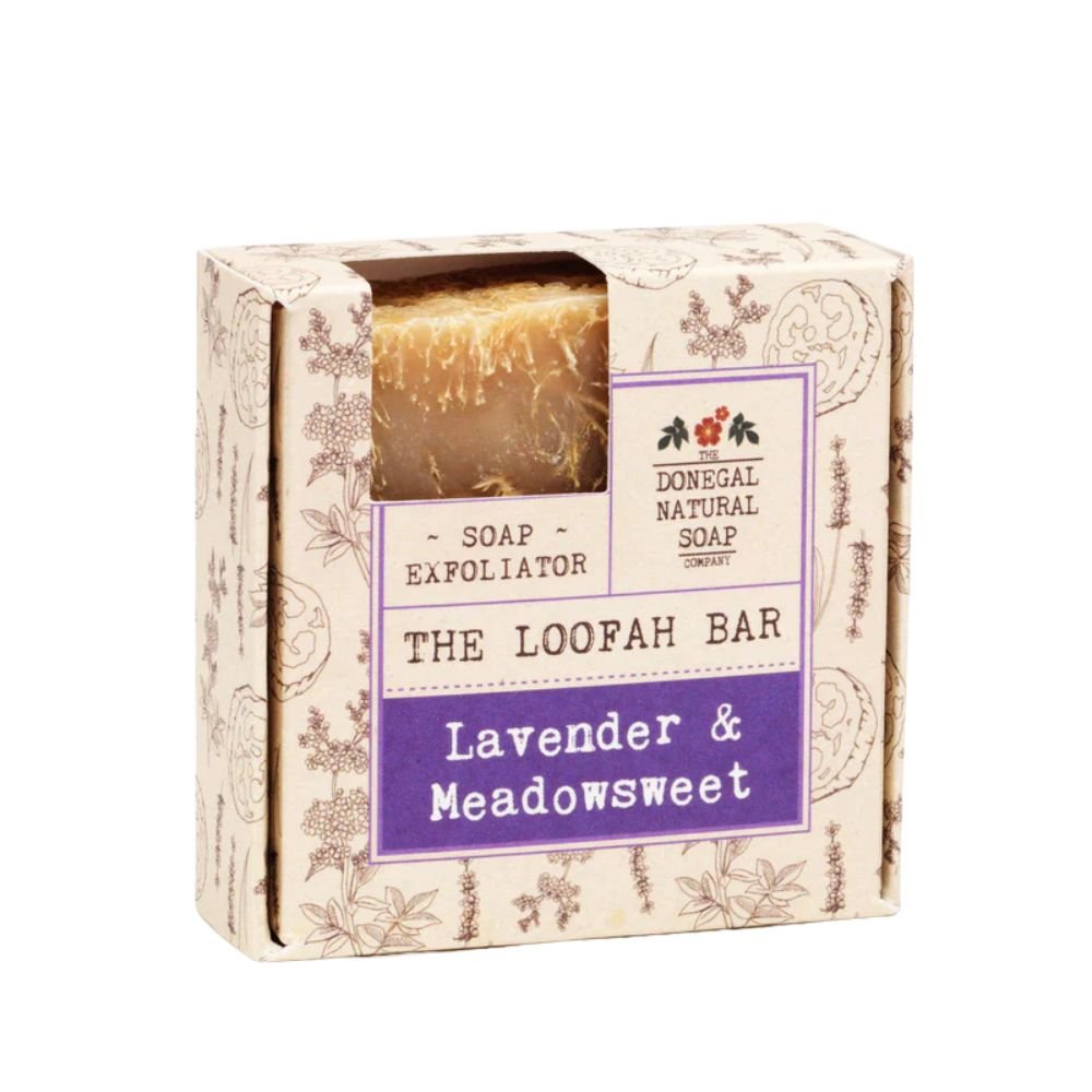 Lavender & Meadowsweet Irish Handmade Loofa Bar