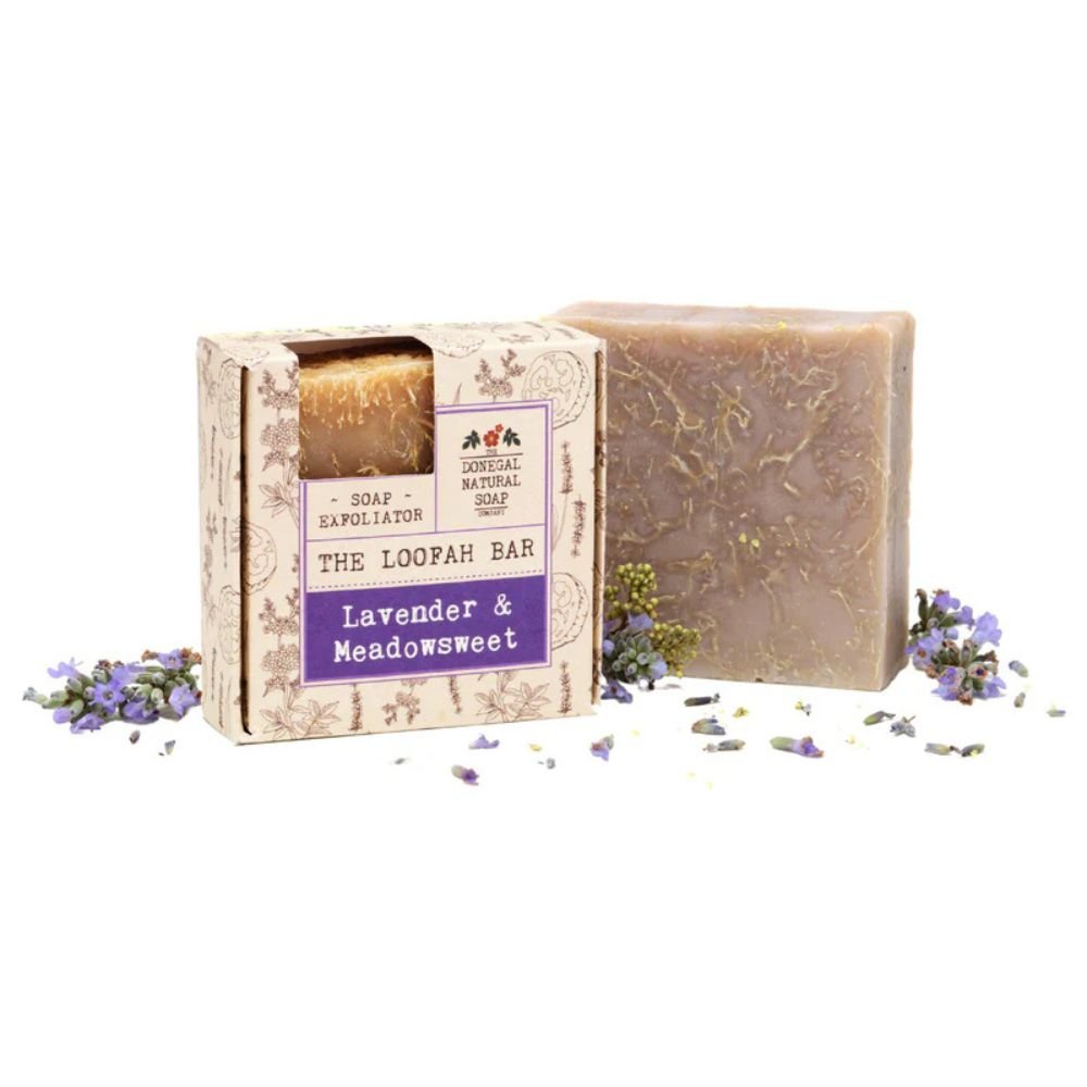 Lavender & Meadowsweet Irish Handmade Loofa Bar