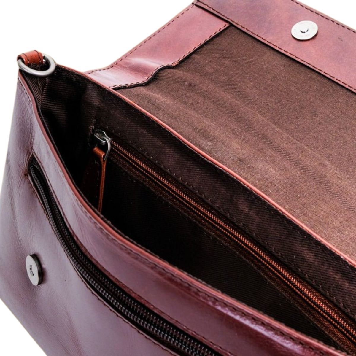 Lee River Ciara Leather Clutch Bag with Strap