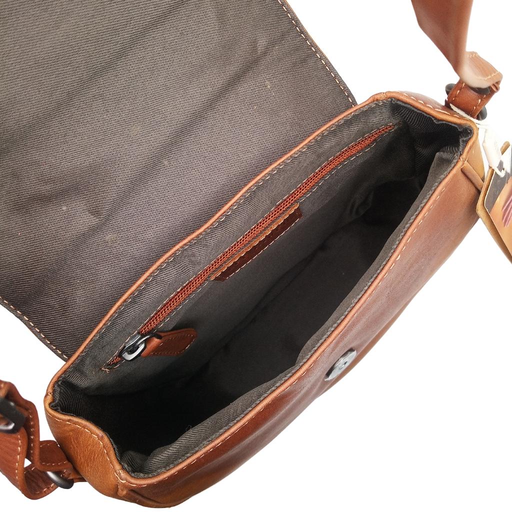 Lee River Hunter Celtic Leather Saddle Bag