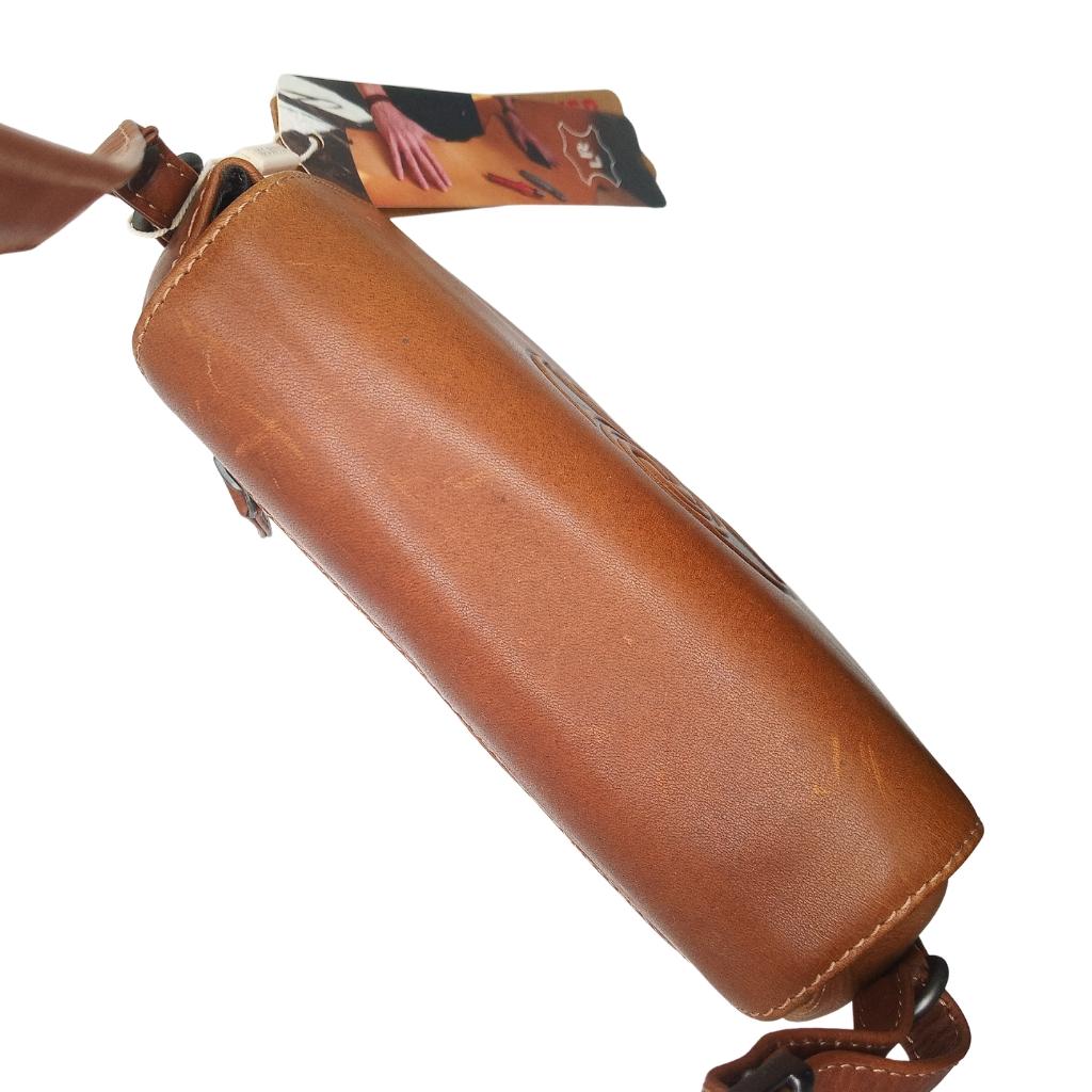 Lee River Hunter Celtic Leather Saddle Bag