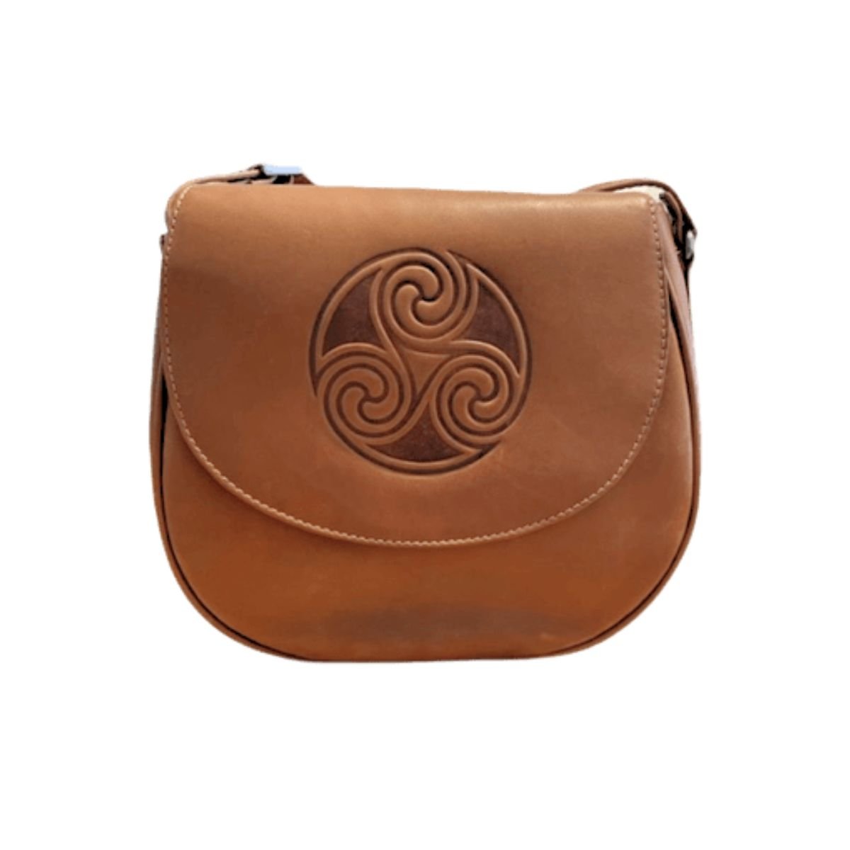 Lee River Hunter Celtic Leather Saddle Bag