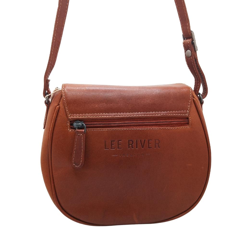 Lee River Hunter Celtic Leather Saddle Bag