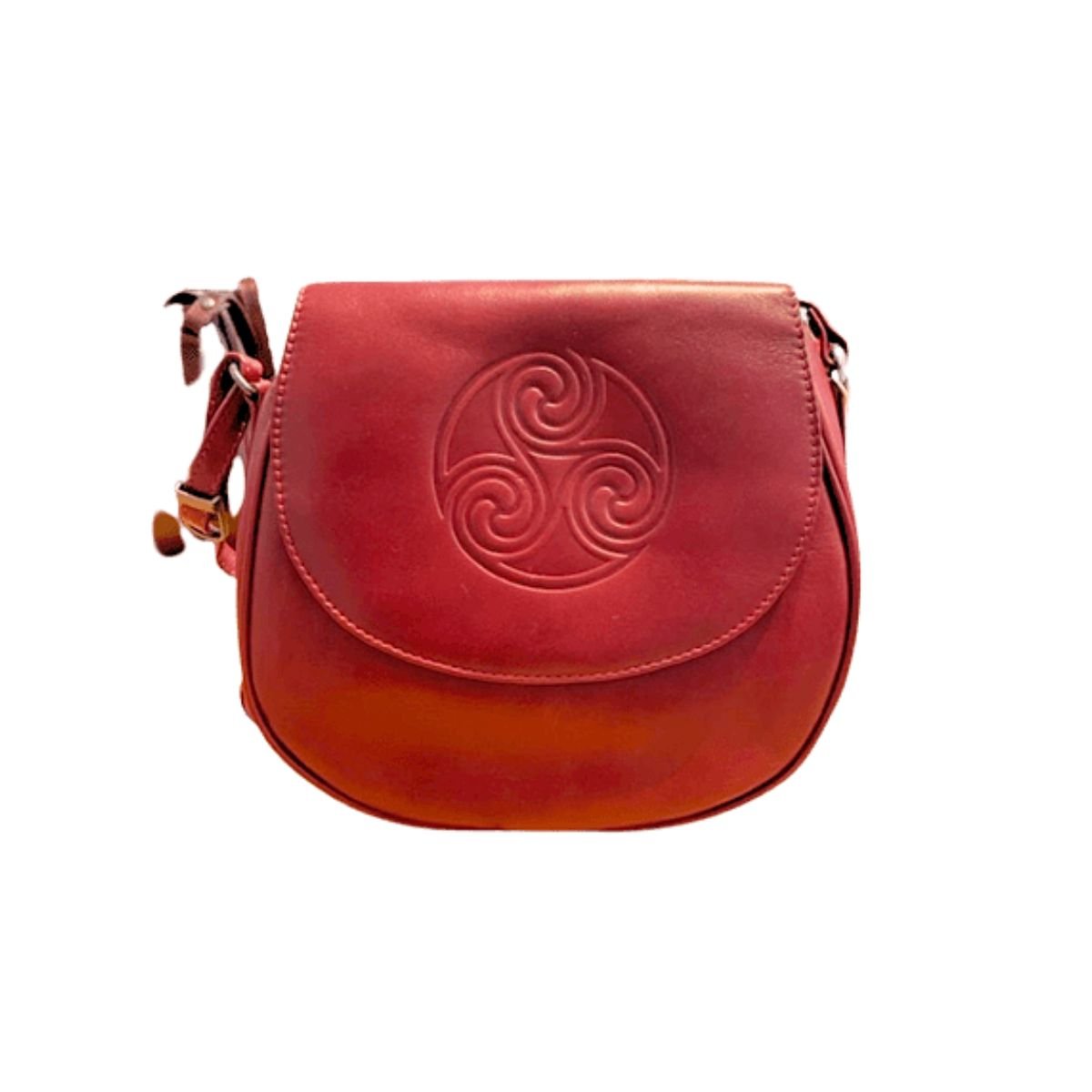 Lee River Hunter Celtic Leather Saddle Bag