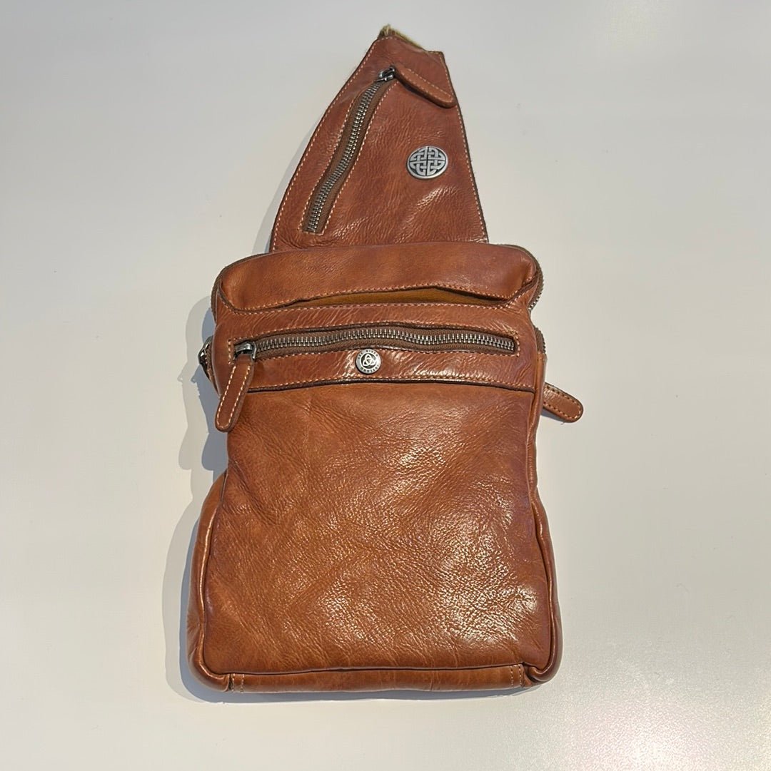 Lee River Leather Sling Bag - The Celtic Gift Store - Apparel & Accessories