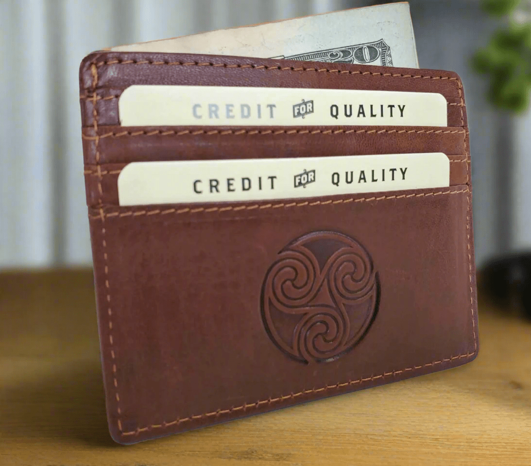 Lee River Tomas Leather Card Holder Wallet
