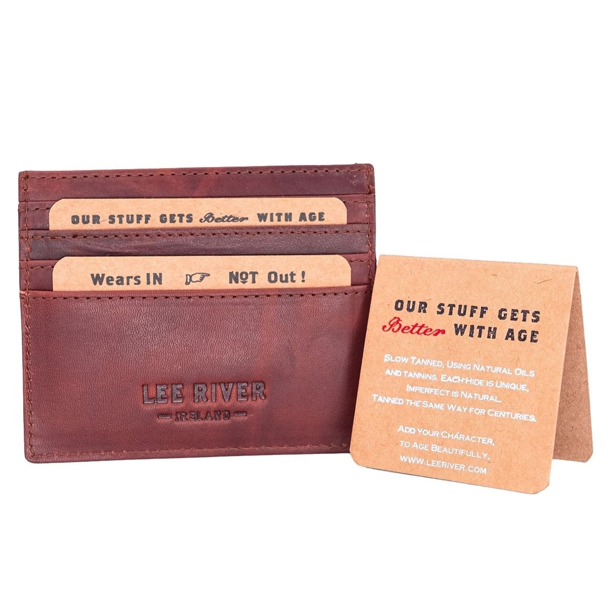 Lee River Tomas Leather Card Holder Wallet