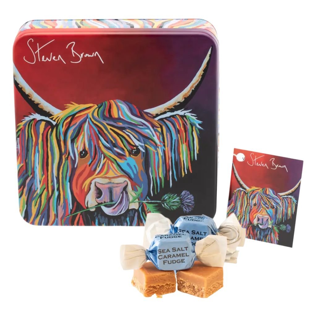 Lizzie McCoo Scottish Sea Salt Caramel Fudge