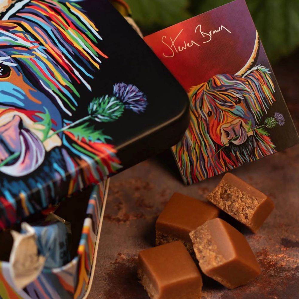 Lizzie McCoo Scottish Sea Salt Caramel Fudge