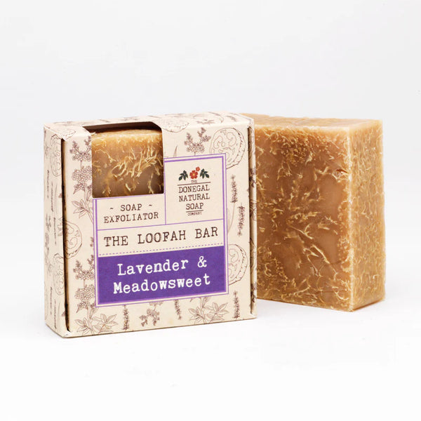 Lavender & Meadowsweet Irish Handmade Loofa Bar