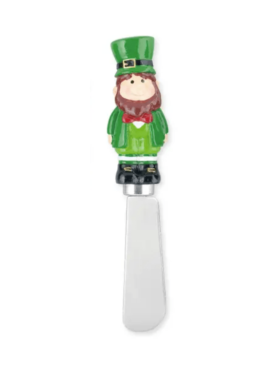 Luck of the Irish Resin Polyresin Cheese Spreader - Leprechaun - The Celtic Gift Store - 