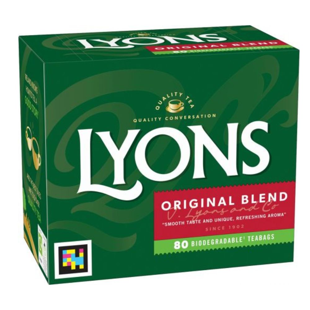 Lyons Tea Original Blend Tea Bags (80 Bags) - The Celtic Gift Store - Food