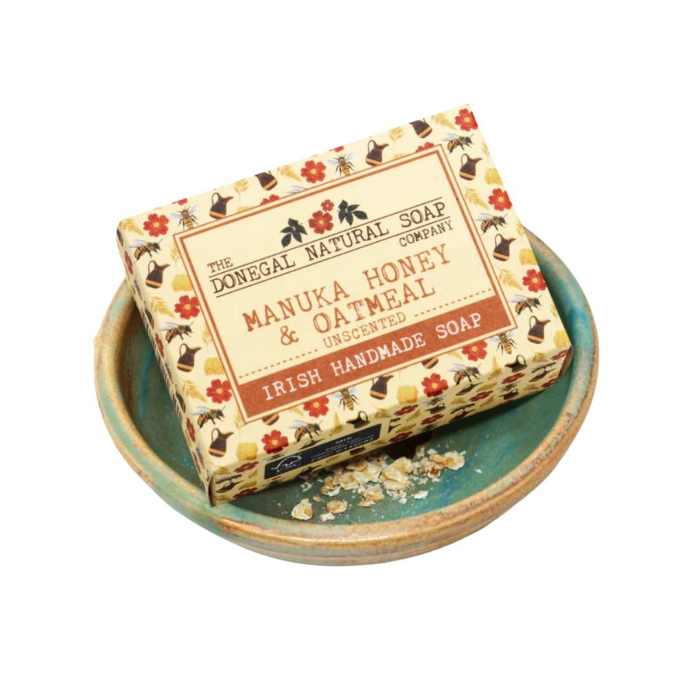 Manuka Honey & Oatmeal Unscented Irish Handmade Soap