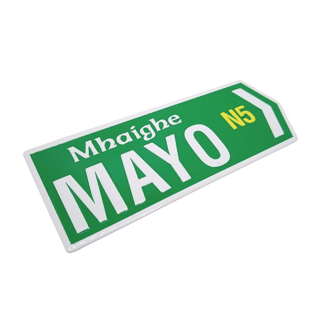 Mayo Road Sign Magnet by Irish Decal Products - Gift