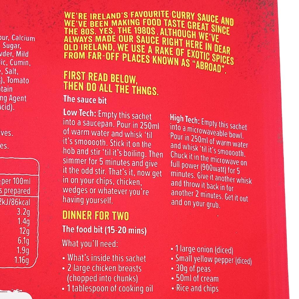 McDonnells Mild Curry - 50g