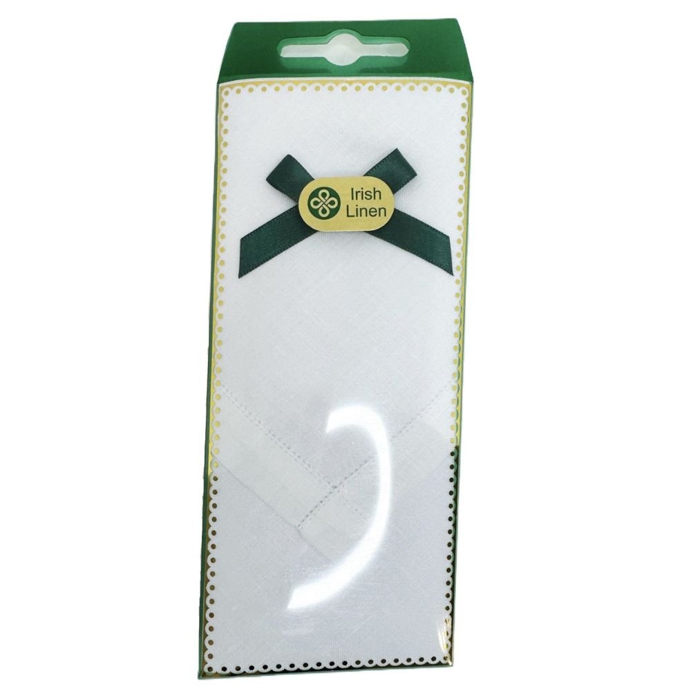 Men's Irish Linen Hanky - The Celtic Gift Store - Mens
