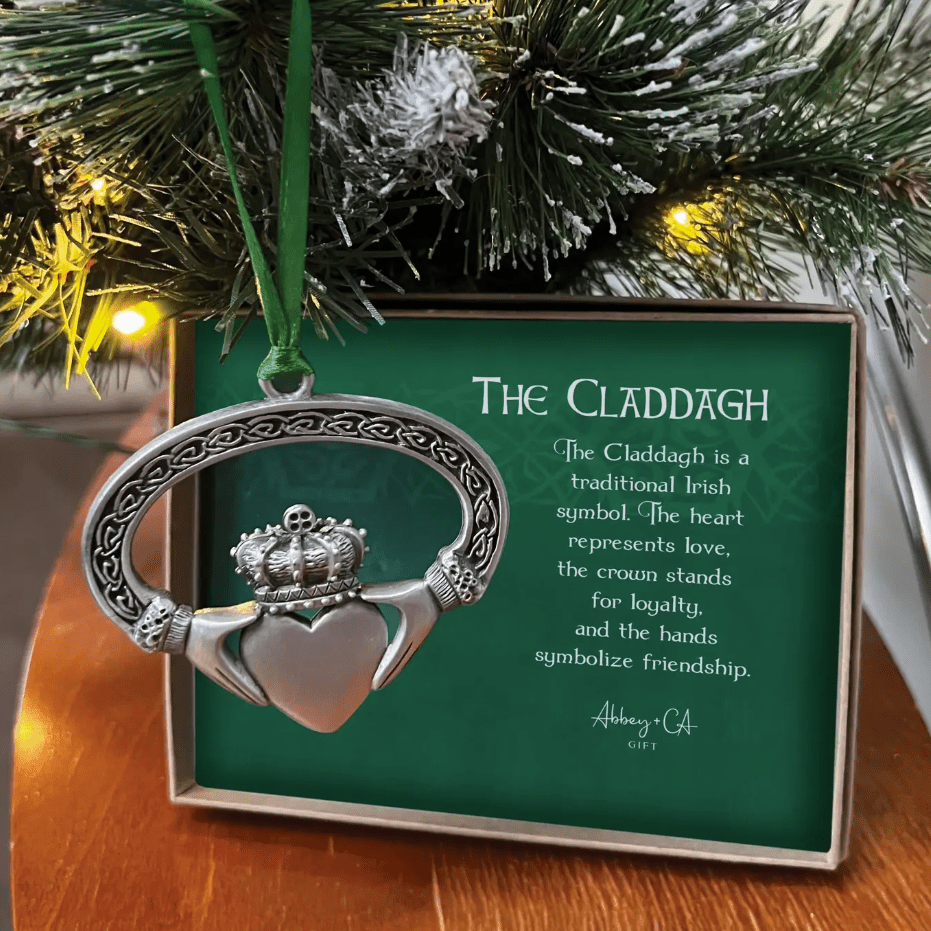 Metal Claddagh Ornament - The Celtic Gift Store - Decor