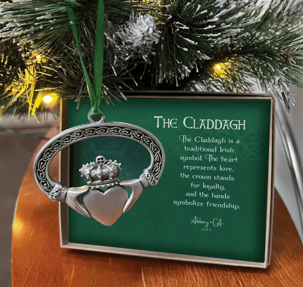 Metal Claddagh Ornament - The Celtic Gift Store - Decor